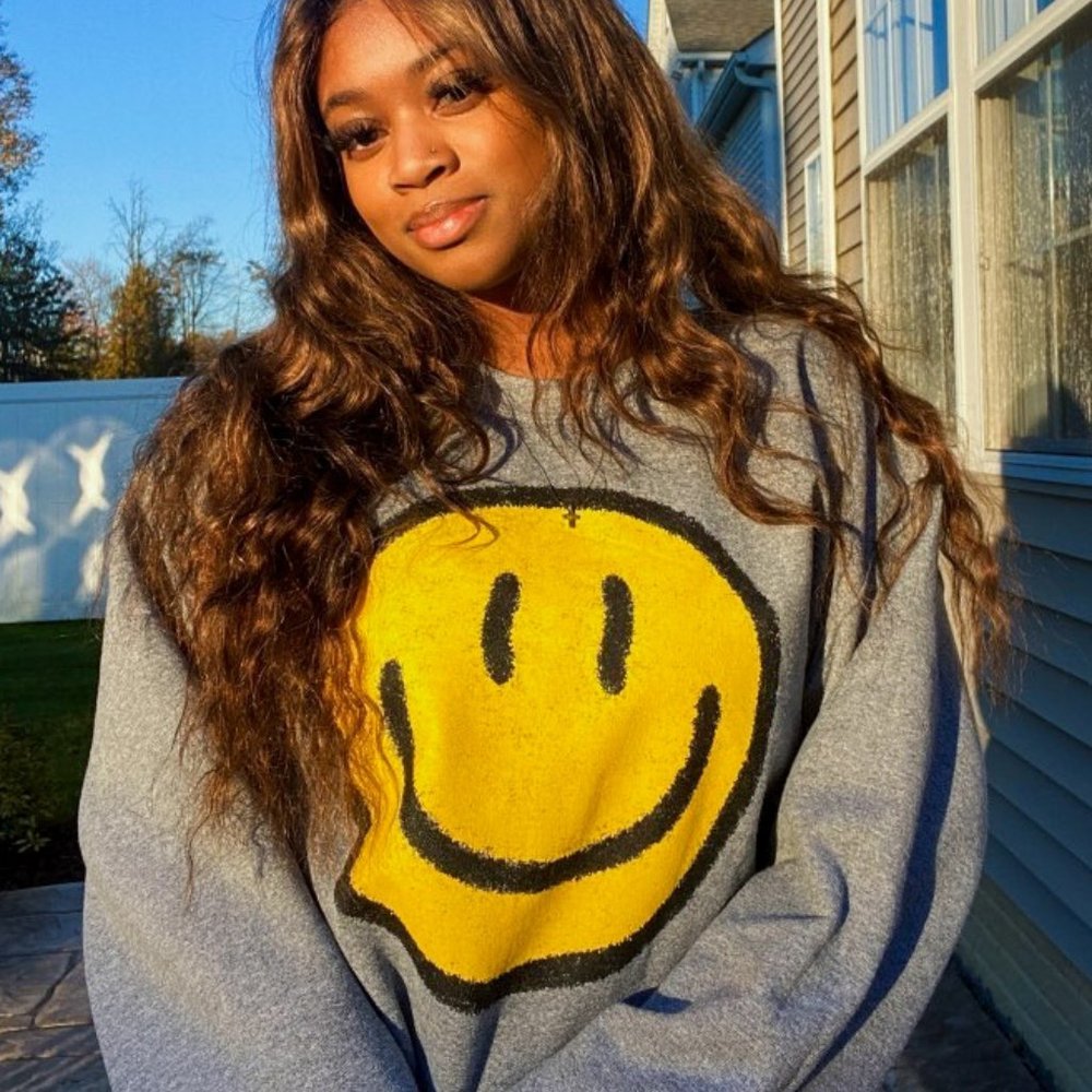 Smiley Crewneck Sweatshirt